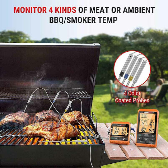 Thermo Pro Ασύρματο Ψηφιακό Θερμόμετρο Μαγειρικής με Ακίδα