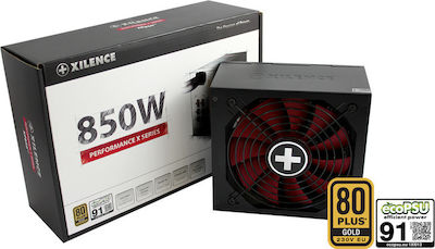 Xilence XN240 XP850R10 850W Black Computer Power Supply Full Wired 80 Plus Bronze