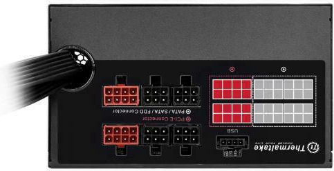 Thermaltake Smart DPS G 600W Schwarz Computer-Netzteil Semi-Modular 80 Plus Bronze