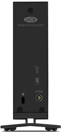 Lacie D2 Professional USB 3.2 / USB-C Εξωτερικός HDD 20TB 3.5" Μαύρο