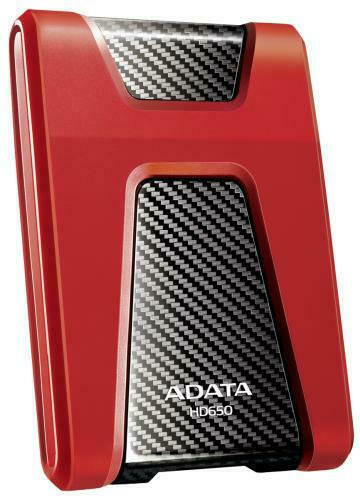 Adata HD650 USB 3.0 Външен HDD 2000ГБ 2.5" Червен