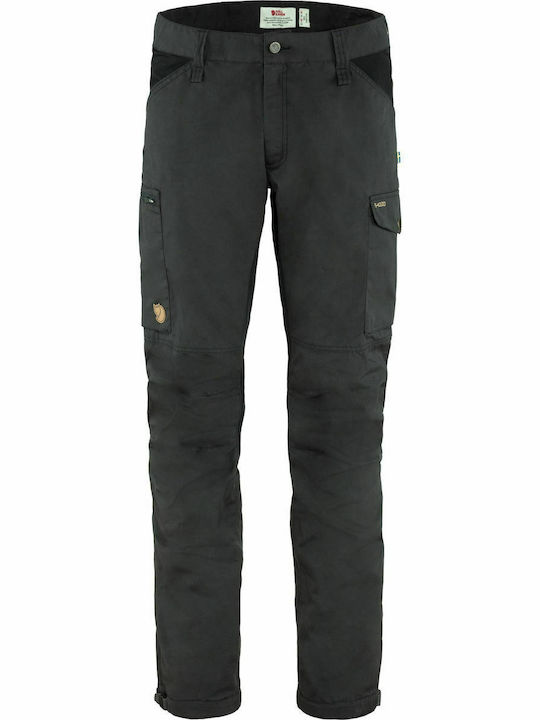 Fjallraven Kaipak Ανδρικό Μακρύ Παντελόνι Πεζοπορίας Μαύρο