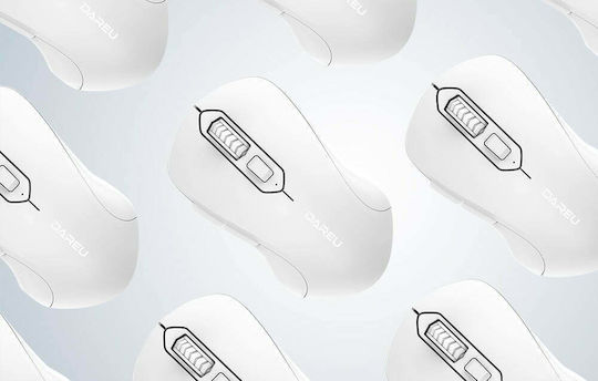 Dareu LM115G Kabellos Maus Weiß