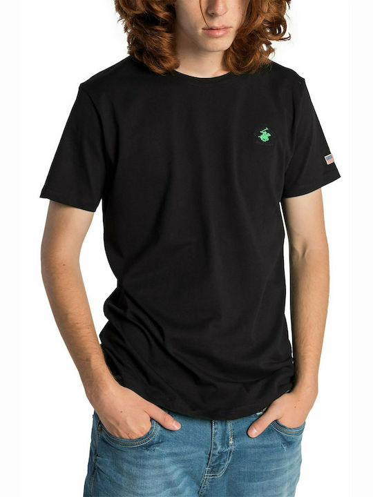 Polo T-Shirt Schwarz