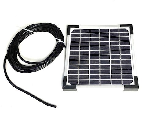 HM43005 Polykristallin Solarmodul 5W 12V 255x190x17mm
