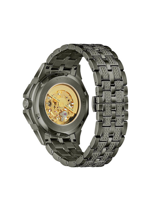 Bulova Octava Crystal Watch Automatic with Metal Bracelet Bulova Octava Crystal Watch Automatic with Metal Bracelet