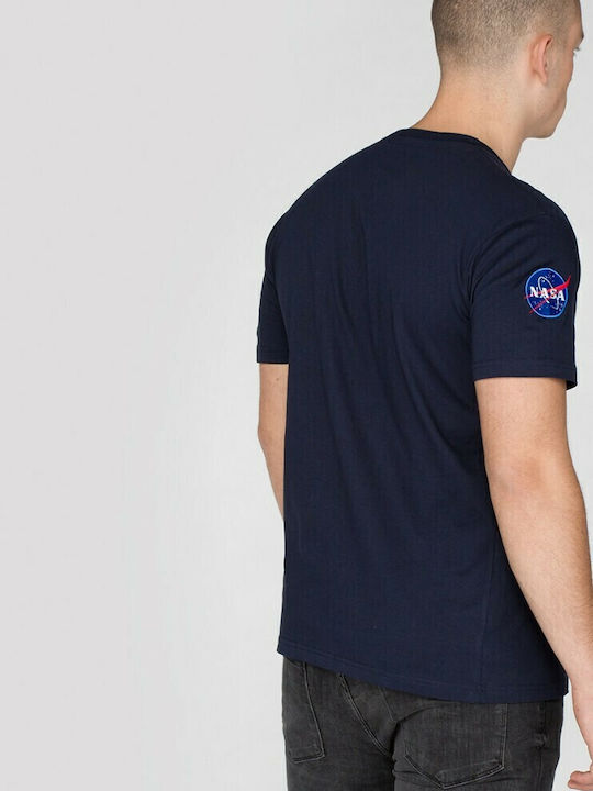Nasa T-Shirt Blau