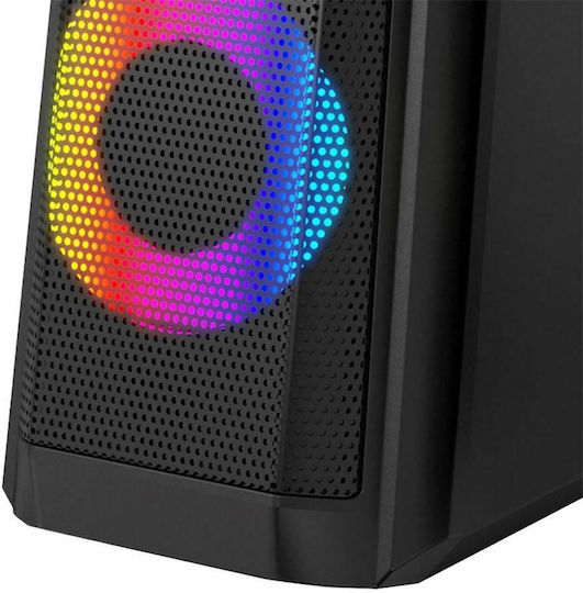 Havit SK204 2.0 Speakers with RGB 3W Black