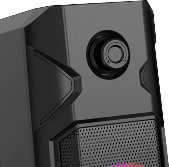 Havit SK204 2.0 Speakers with RGB 3W Black