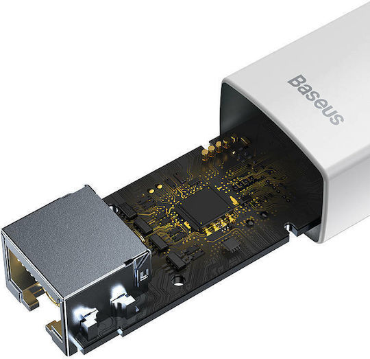 Baseus Lite Series USB Netzwerkadapter mit Verkabelt Verbindung Gigabit Ethernet