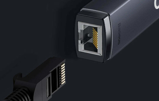 Baseus Lite Series Αντάπτορας Δικτύου USB με Ενσύρματη Σύνδεση Gigabit Ethernet
