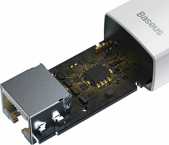 Baseus Lite Series USB-C Network Adapter with Wired Gigabit Ethernet Connection