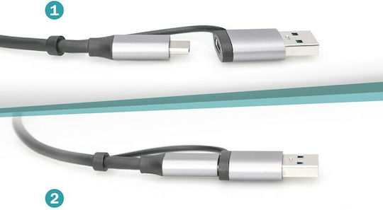 Digitus DN-3028 USB-C Адаптер за Мрежа с Проводниково Свързване Gigabit Ethernet