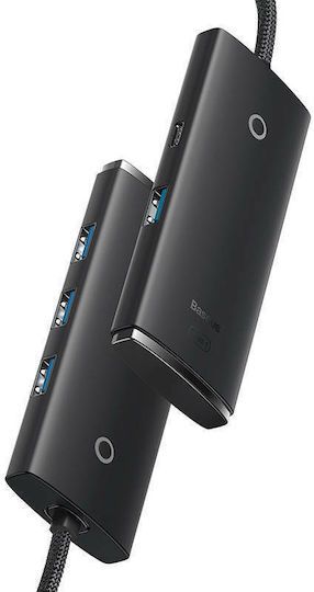Baseus Lite Series 2m USB 3.0 4 Port Hub with USB-C Connection