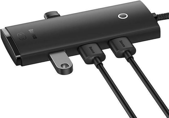 Baseus Lite Series 1m Hub 5 Ports USB 3.0 with USB-A Connection