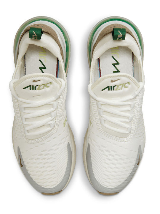 Air Max 270 Дамски Маратонки Summit White / Gorge Green / Light Silver / Honeydew
