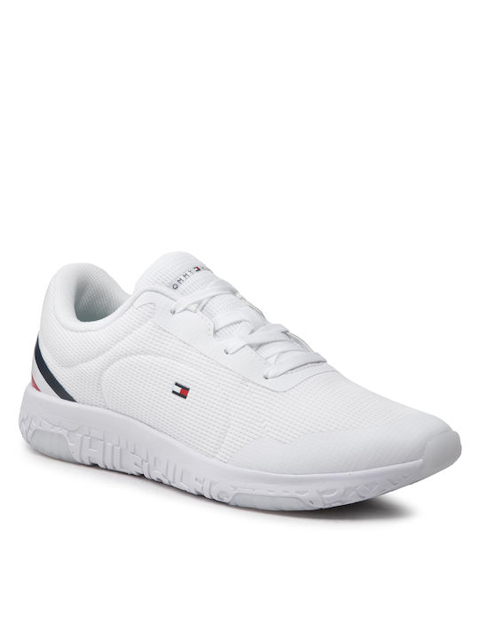 Tommy Hilfiger Bărbați Sneakers Albe