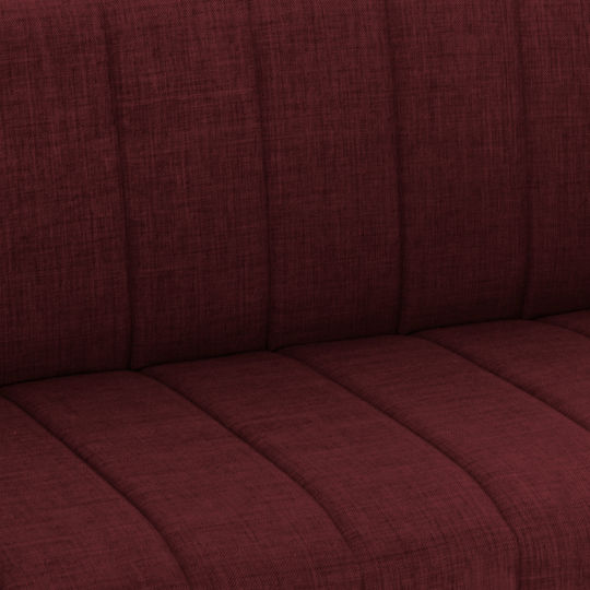 Andri Canapea Cu Trei Locuri Pat Cu Spațiu De Depozitare Burgundy 180x72x77cm
