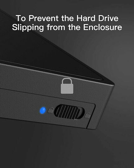 Inateck Withdrawable HDD Enclosure Case for Hard Drive 2.5" SATA III with Connection USB 3.0