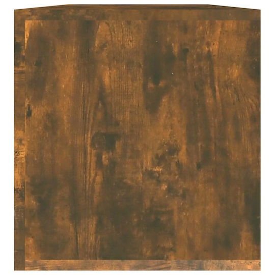 vidaXL με 1 Ράφια Καπνιστή Δρυσ 71x36x34cm