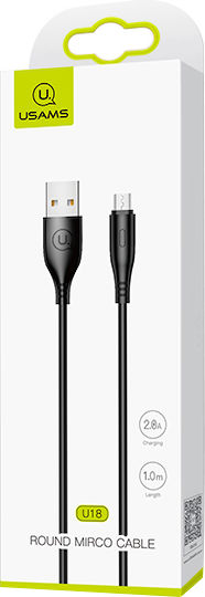 Usams US-SJ268 1m Regular USB 2.0 to micro USB Cable