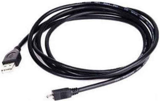 Cablexpert Regular USB 2.0 to micro USB Cable Μαύρο 3m (CCP-MUSB2-AMBM-10)
