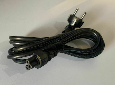 Schuko - IEC C5 Kabel 1.5m Schwarz (DM-3800)