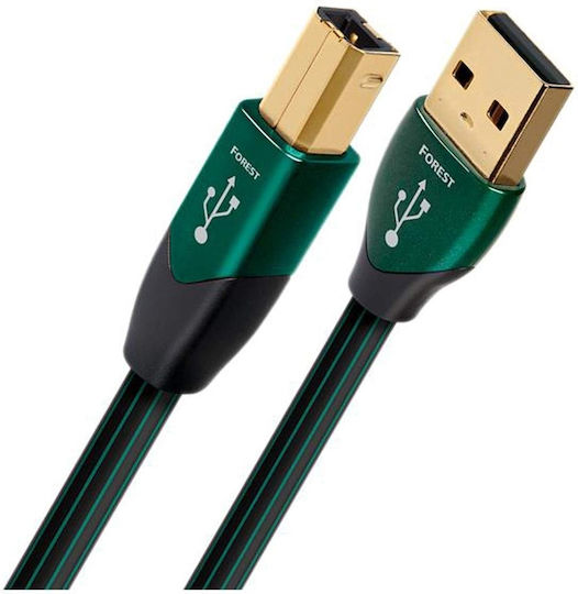 Audioquest 3m USB 2.0 Cable A-Male to B-Male Green