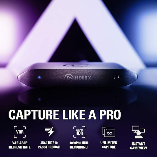 Elgato Game External Capture Card HD60 X