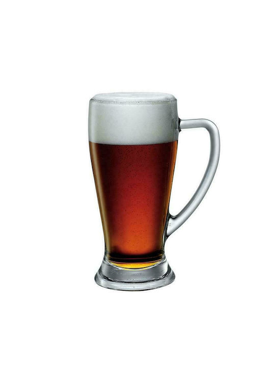 Bormioli Rocco Baviera Glass Beer, μπίρας made of Glass 500ml