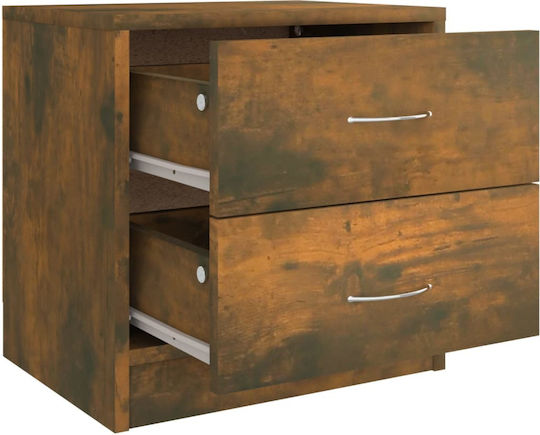 Nachttisch Smoky Oak 40x30x40cm