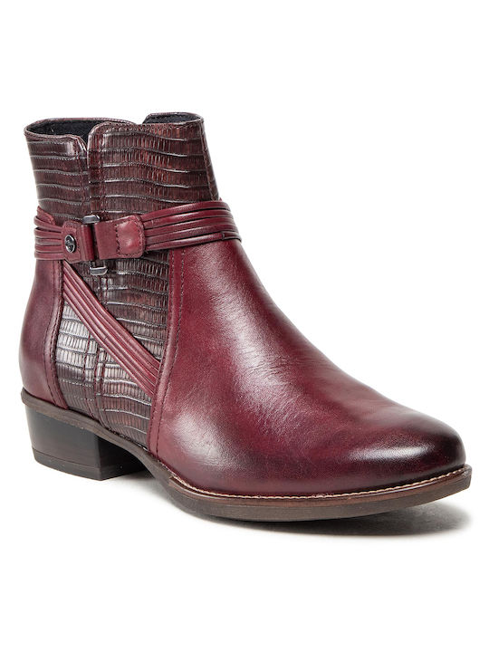 Tamaris Ghete dama Burgundy