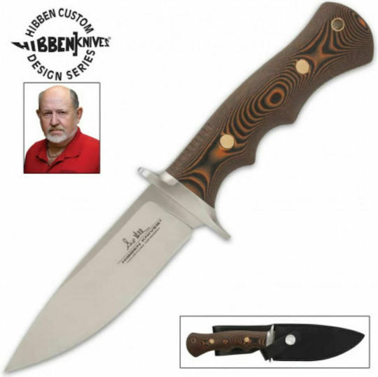 United Cutlery Gil Hibben Tundra Μαχαίρι Καφέ σε Δερμάτινη Θήκη