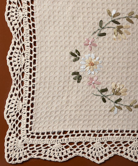 Silk Fashion Ράνερ Σετ 3τμχ 3509 Πλεκτό Εκρού 45x110εκ. Silk Fashion Ράνερ Σετ 3τμχ 3509 Πλεκτό Εκρού 45x110εκ.