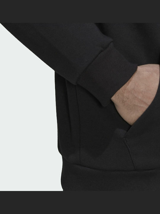Future Icons 3-Stripes Sweatshirt mit Kapuze Schwarz