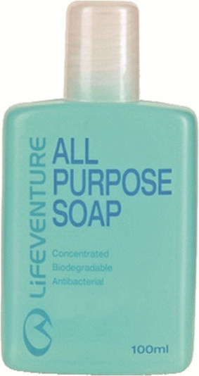 Lifeventure All Purpose Soap Сапун за Почистване за Къмпинг 0.1лт