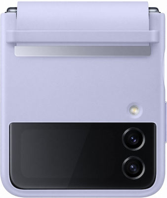 Samsung Flap Back Cover Δερμάτινο Serenity Purple (Galaxy Z Flip4)