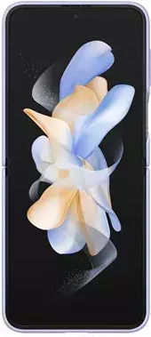 Samsung Leather Cover Back Cover Leather Serenity Purple (Galaxy Z Flip4)