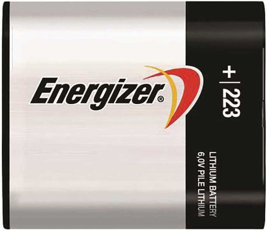 Energizer 223 Μπαταρία Λιθίου CR-P2 6V Για Επαγγελματικές Κάμερες & Ηλεκτρονικές Βρύσες 1τμχ