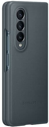 Samsung Leather Cover Back Cover Leather Moss Gray (Galaxy Z Fold4)