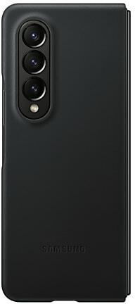 Samsung Leather Cover Back Cover Δερμάτινο Μαύρο (Galaxy Z Fold4)