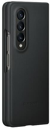 Samsung Leather Cover Back Cover Δερμάτινο Μαύρο (Galaxy Z Fold4)