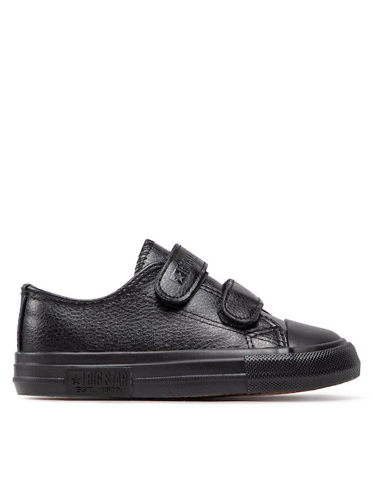 Big Star Kids Sneakers with Scratch Black