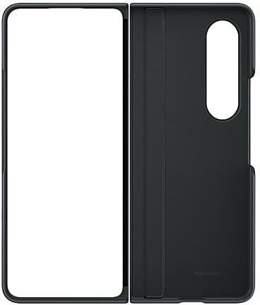 Samsung Slim Standing Cover Back Cover Σιλικόνης Μαύρο (Galaxy Z Fold4)