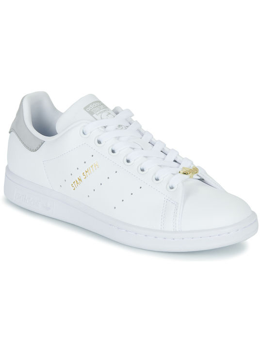 Adidas Stan Smith Γυναικεία Sneakers Cloud White / Grey Two / Gold Metallic
