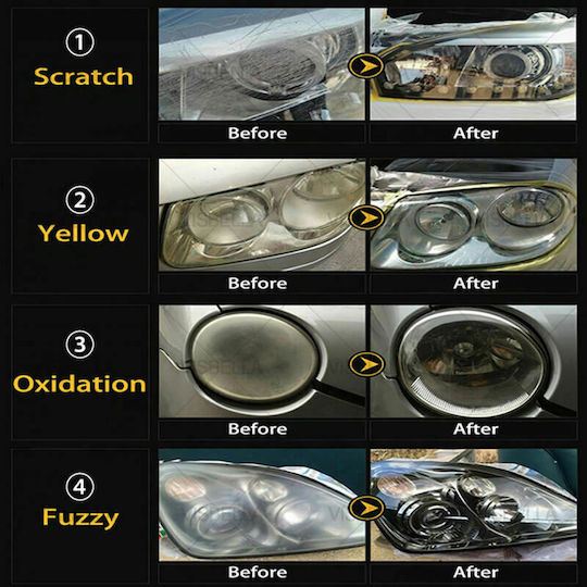 Carner Set Restaurare și Clarificare a Farurilor Auto 13buc