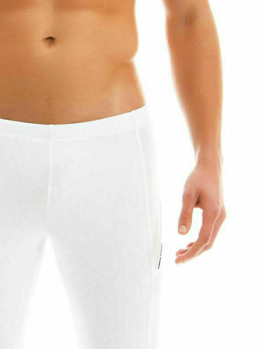 Modus Vivendi Active Long Meggings Ανδρικό Αθλητικό Κολάν Μακρύ Λευκό
