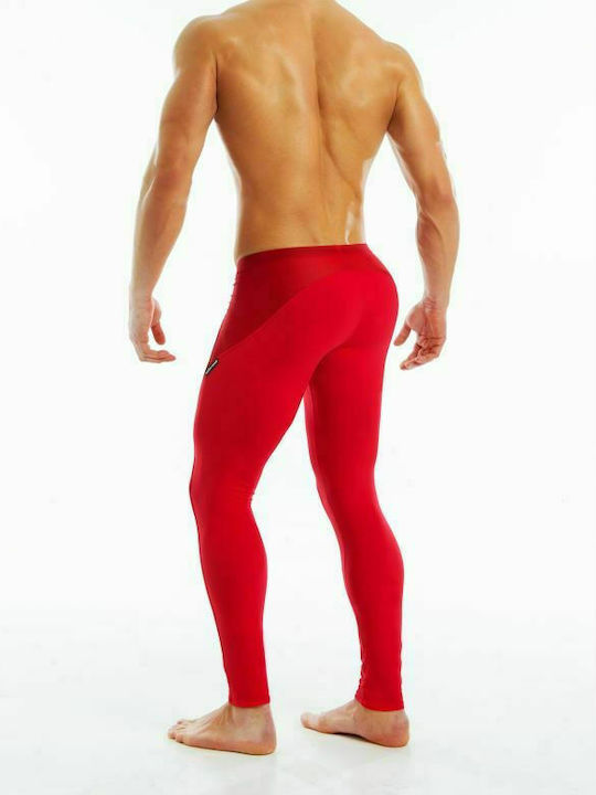 Modus Vivendi Active Long Meggings Colan sport pentru bărbați Lung Roșu