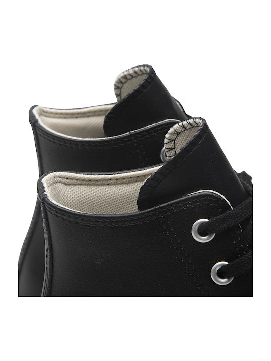 CHUCK TAYLOR ALL STAR Παιδικά Sneakers High Μαύρα
