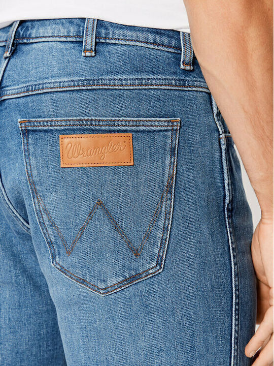 Greensboro Men's Jeans Pants with Regular Straight Fit Blue